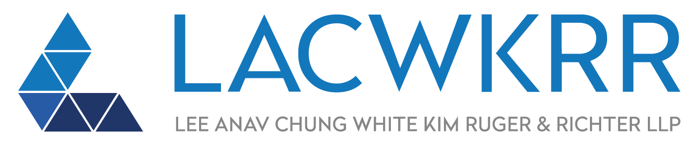 LACWKRR – Lee Anav Chung White Kim Ruger & Richter LLP