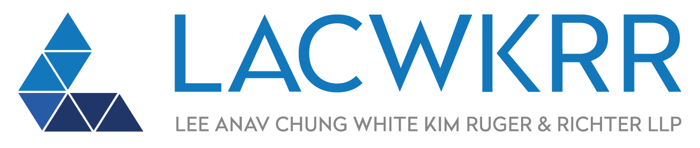 Lee Anav Chung White Kim Ruger & Richter